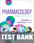 Test Bank for Pharmacology for Pharmacy Technicians 4th Edition by Kathy Moscou