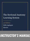 Instructor Manual for The Sectional Anatomy Learning System 3rd Edition by Edith Applegate