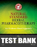 Test Bank for Natural Standard's Herbal Pharmacotherapy 1st Edition by Catherine Ulbricht