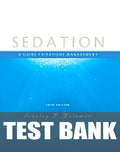 Test Bank for Sedation 5th Edition by Stanley F. Malamed