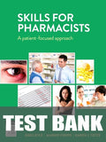 Test Bank for Skills for Pharmacists 1st Edition by Greg Kyle