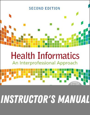 Instructor Manual for Health Informatics 2nd Edition by Ramona Nelson