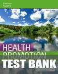 Test Bank for Health Promotion Throughout the Life Span 9th Edition by Carole Lium Edelman
