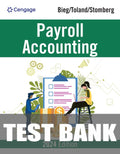 Test Bank for Payroll Accounting 2024 34th Edition by Bernard J. Bieg