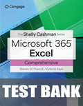 Test Bank for Shelly Cashman Series Microsoft Office 365 & Excel: Comprehensive 1st Edition by Rob Wilson
