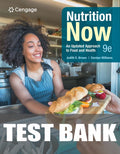 Test Bank for Nutrition Now 9th Edition by Judith E. Brown