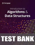 Test Bank for Introduction to Algorithms and Data Structures 1st Edition by Cengage