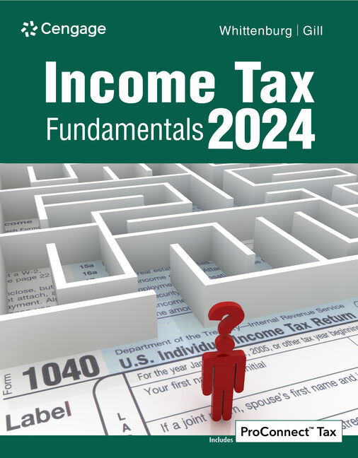 Instructor Manual for Income Tax Fundamentals 2024 42th Edition by Gerald E. Whittenburg