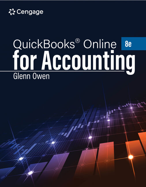 Instructor Manual for Using QuickBooks® Online for Accounting 2025 8th Edition by Glenn Owen