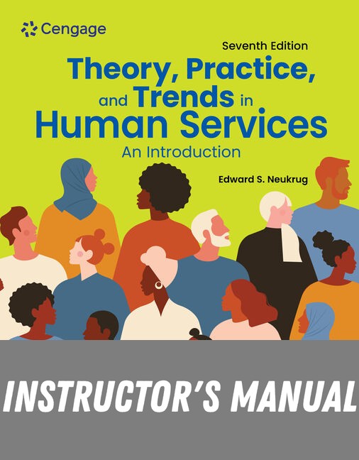 Instructor Manual for Theory, Practice, and Trends in Human Services: An Introduction 7th Edition by Edward S. Neukrug