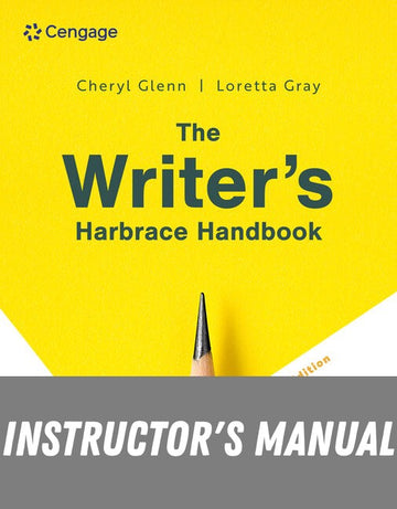 Instructor Manual for The Writer’s Harbrace Handbook 7th Edition by Cheryl Glenn