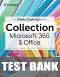 Test Bank for The Shelly Cashman Series® Collection, Microsoft® 365® & Office® 1st Edition by Steven M. Freund