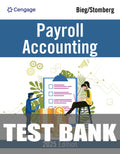 Test Bank for Payroll Accounting 2025 35th Edition by Bernard J. Bieg