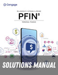 Solutions Manual for PFIN 8th Edition by Randall Billingsley