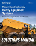 Solutions Manual for Modern Diesel Technology: Heavy Equipment Systems 4th Edition by Robert Huzij