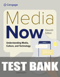 Test Bank for Media Now: Understanding Media, Culture, and Technology 11th Edition by Joseph Straubhaar
