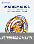 Instructor Manual for Mathematics: Journey from Basic Mathematics through Intermediate Algebra 2nd Edition by Richard N. Aufmann