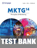 Test Bank for MKTG 14th Edition by Charles W. Lamb