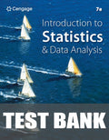 Test Bank for Introduction to Statistics and Data Analysis 7th Edition by Roxy Peck