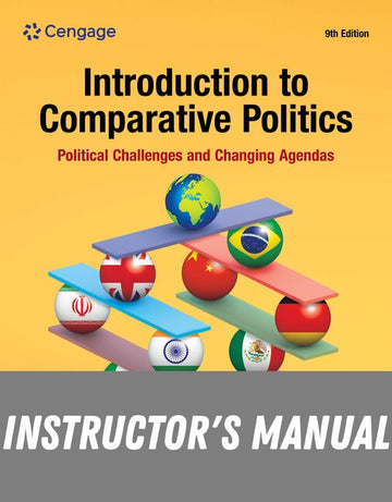 Instructor Manual for Introduction to Comparative Politics: Political Challenges and Changing Agendas 9th Edition by Mark Kesselman