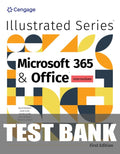 Test Bank for Illustrated Microsoft Office 365 & Office: Intermediate 1st Edition by David Beskeen
