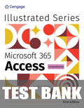 Test Bank for Illustrated Microsoft Office 365 & Access: Comprehensive 1st Edition by Rob Wilson