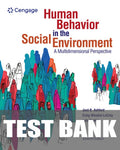Test Bank for Human Behavior in the Social Environment: A Multidimensional Perspective 7th Edition by José B. Ashford