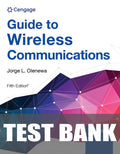 Test Bank for Guide to Wireless Communications 5th Edition by Jorge L. Olenewa