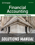 Solutions Manual for Financial Accounting 6th Edition by Jay S. Rich