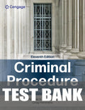 Test Bank for Criminal Procedure: Law and Practice 11th Edition by Rolando V. del Carmen