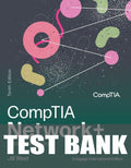 Test Bank for CompTIA Network+ Guide to Networks, Cengage International Edition 10th Edition by Jill West