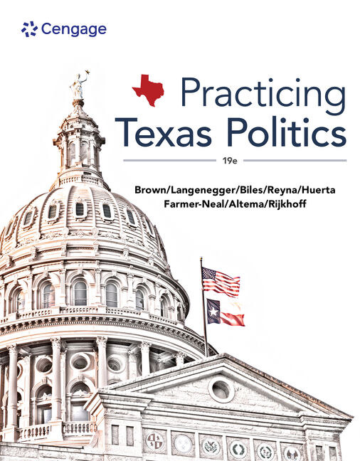Instructor Manual for Practicing Texas Politics 19th Edition by Lyle C. Brown