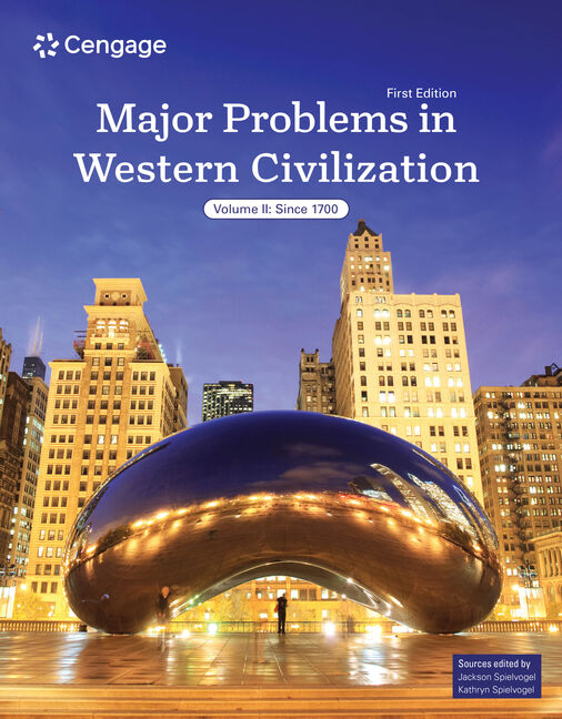 Instructor Manual for Major Problems in Western Civilization, Volume II 1st Edition by Jackson Spielvogel