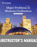 Instructor Manual for Major Problems in Western Civilization, Volume II 1st Edition by Jackson Spielvogel