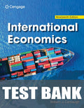 Test Bank for International Economics 19th Edition by Robert Carbaugh
