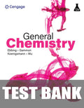 Test Bank for General Chemistry 12th Edition by Darrell D. Ebbing
