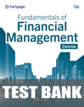 Test Bank for Fundamentals of Financial Management, Concise 12th Edition by Eugene F. Brigham
