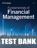 Test Bank for Fundamentals of Financial Management 17th Edition by Eugene F. Brigham