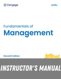 Instructor Manual for FUNDAMENTALS OF MANAGEMENT 11th Edition by Ricky Griffin