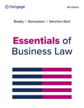 Instructor Manual for Essentials of Business Law 8th Edition by Jeffrey F. Beatty
