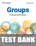 Test Bank for Counseling for Groups: Process and Practice 11th Edition by Marianne Schneider Corey