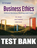 Test Bank for Business Ethics: Ethical Decision Making and Cases 14th Edition by O. C. Ferrell