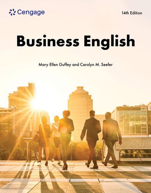 Test Bank for Business English 14th Edition by Mary Ellen Guffey