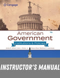 Instructor Manual for American Government: Institutions and Policies 18th Edition by James Q. Wilson