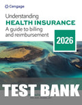 Test Bank for Understanding Health Insurance: A Guide to Billing and Reimbursement, 2026 Edition 21st Edition by Michelle A. Green