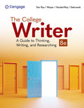 Instructor Manual for The College Writer: A Guide to Thinking, Writing, and Researching 8th Edition by John Van Rys