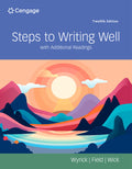 Test Bank for Steps to Writing Well with Additional Readings 12th Edition by Jean Wyrick