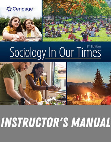 Instructor Manual for Sociology In Our Times 13th Edition by Diana Kendall
