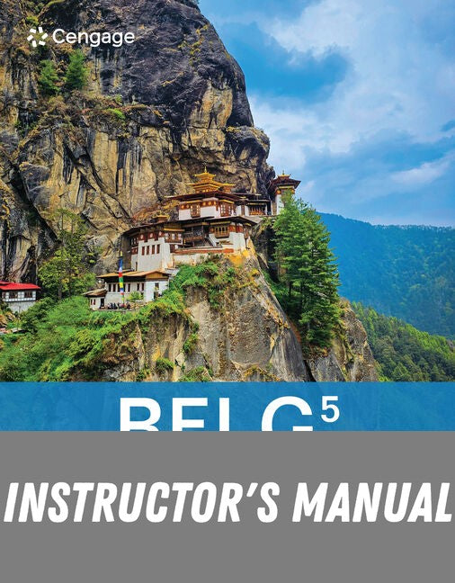 Instructor Manual for RELG: Introduction to World Religions 5th Edition by Robert E. Van Voorst