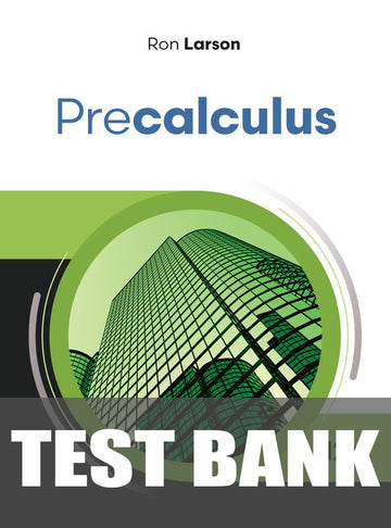 Test Bank for Precalculus 12th Edition by Ron Larson